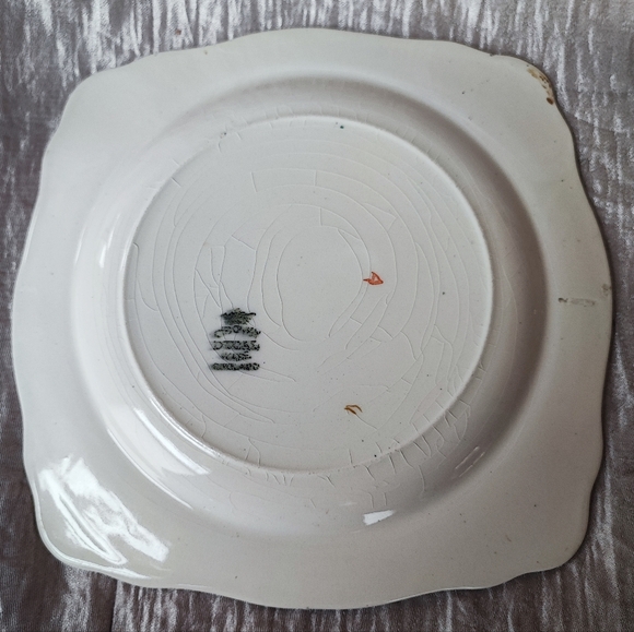 CROWN DUCAL Chintz ASCOT Pattern Tidbit Bowl Midwinter England Tidbit and Handle - Picture 6 of 11